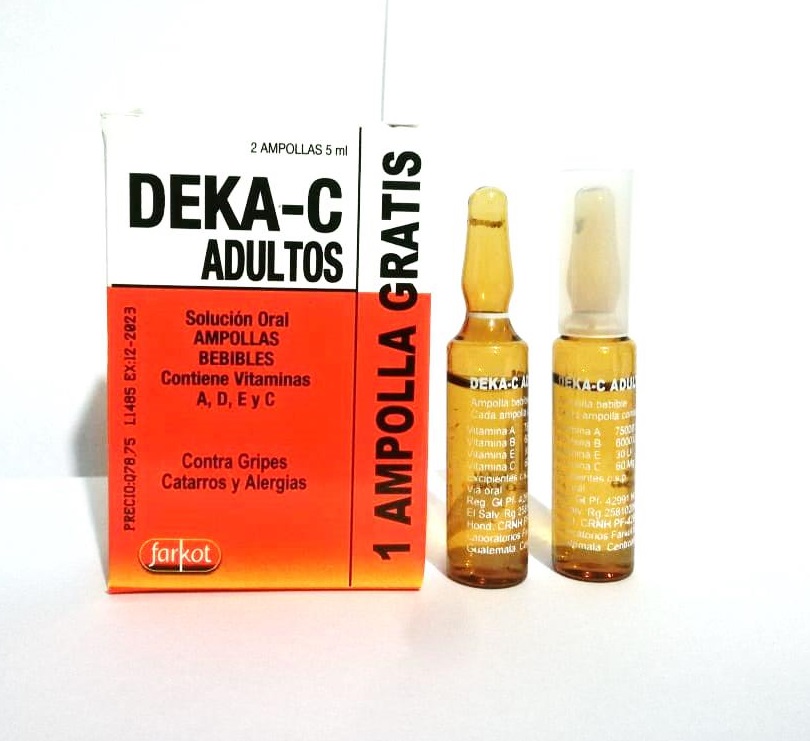 Deka-C Ampollas