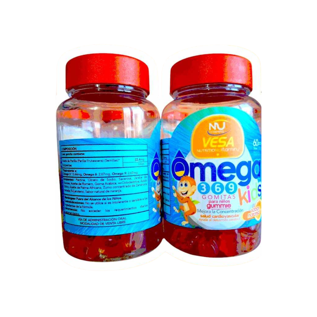 Omegas369 kids gomitas