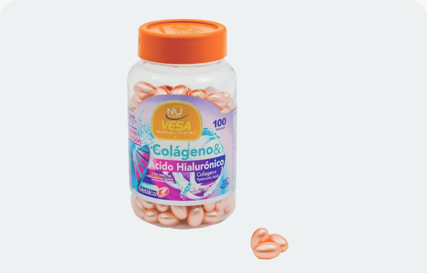 🔸️COLAGENO  & ÁCIDO HIALURONICO.