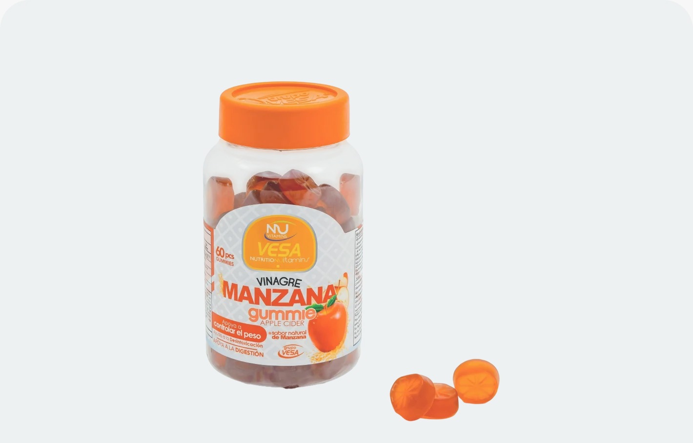 Vinagre de Manzana (gomitas) - NU VESA 60