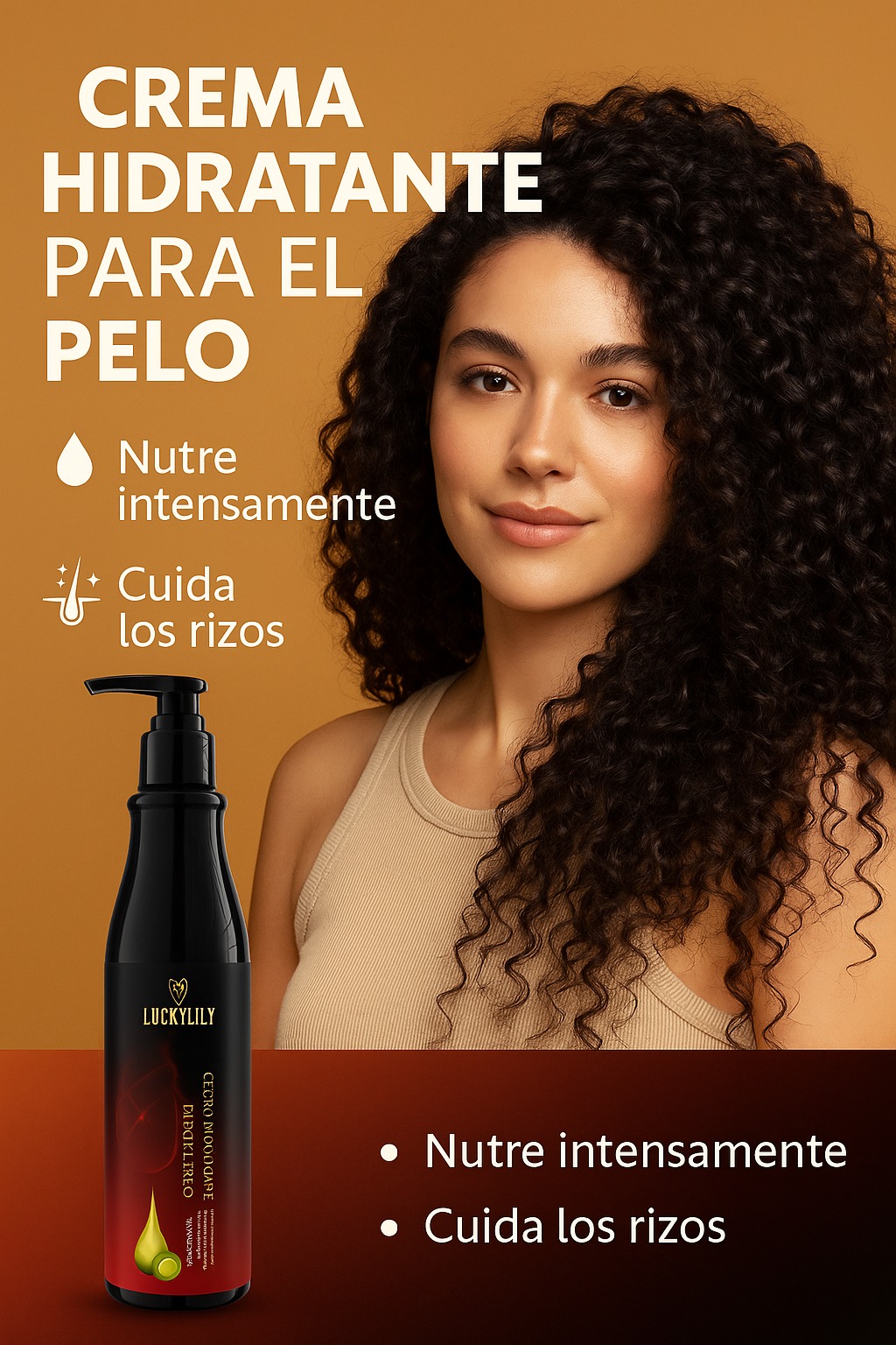 Lucky Lily crema para rizos