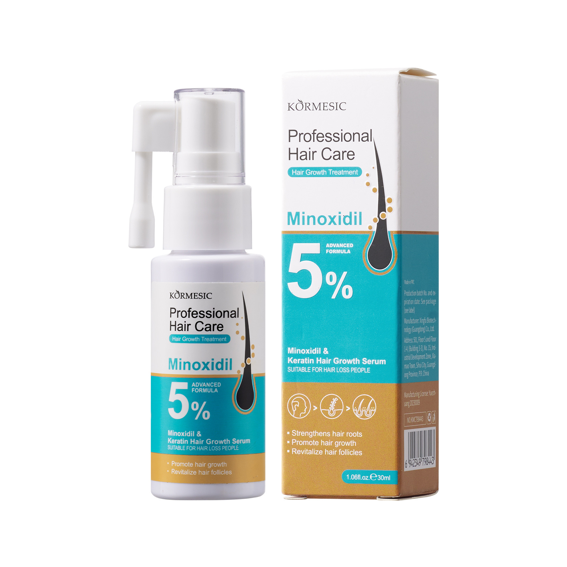 🧴Minoxidil 5% KORMESIC🧴