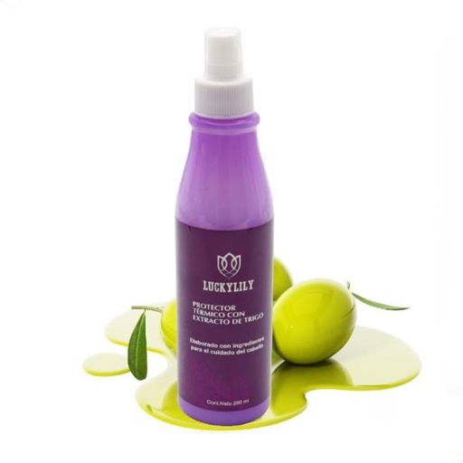 uckyLily Protector Térmico con Extracto de Trigo