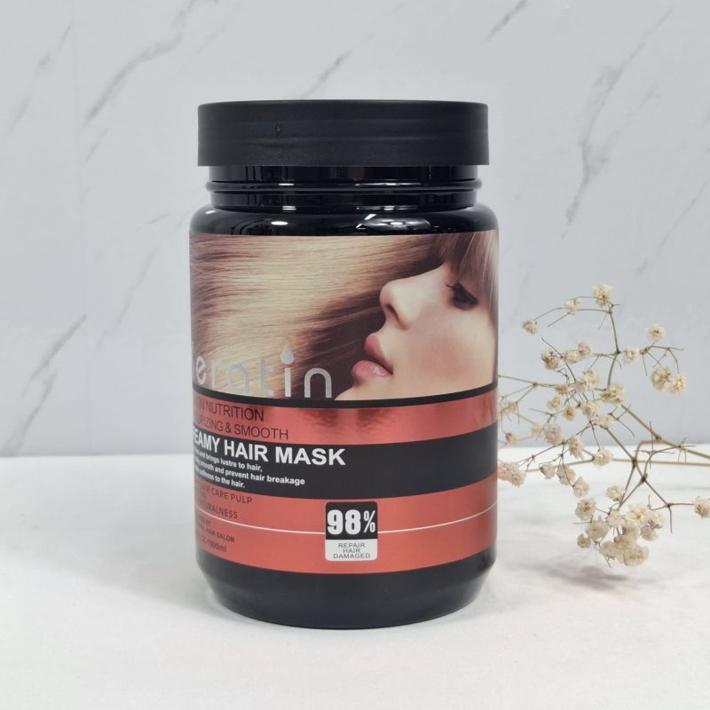🤎 mascarilla de keratina – creamy hair mask 🤎