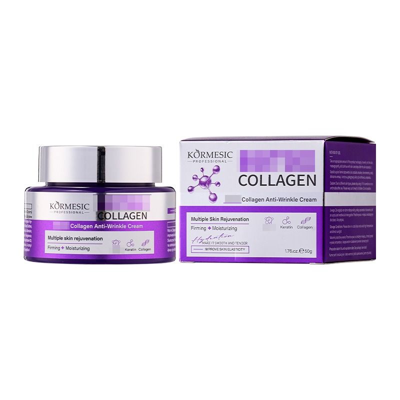 Crema antiarrugas de colágeno y bótox Kormesic.