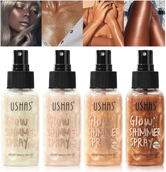 Glow shimmer spray mini Ushas