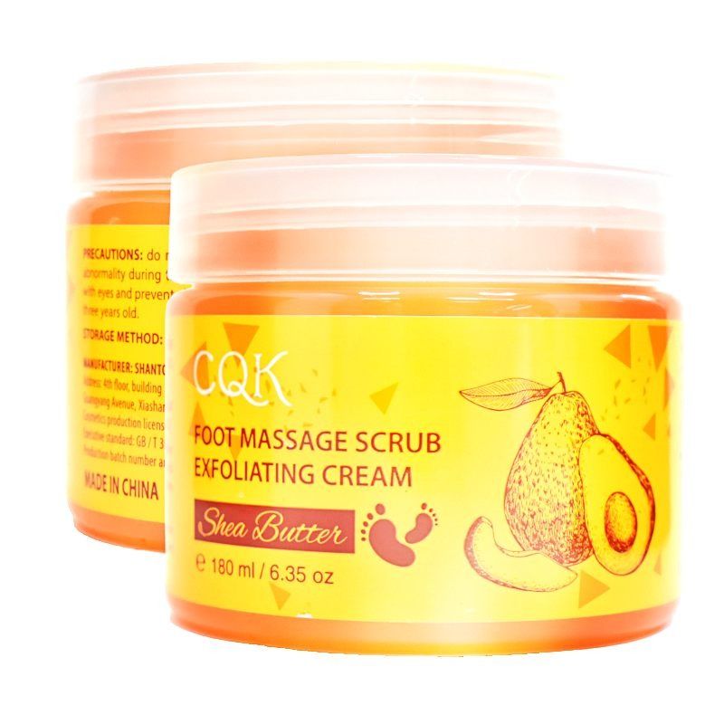 🥑Exfoliante Para Pies de Aguacate Cqk 180Ml 🥑