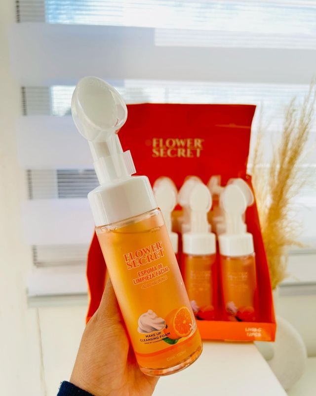 🫧 FLOWER SECRET – Espuma Removedora de Maquillaje