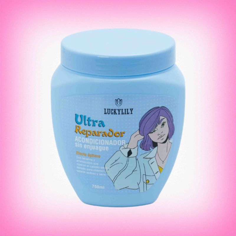 💧 Ultra Reparador LuckyLily – Acondicionador sin enjuague (Leave-in) 💧