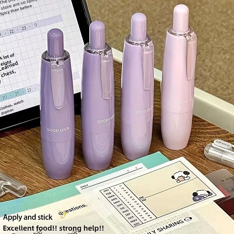 Cinta adhesiva de doble cara, 4 unidades, ideal para álbumes de recortes y manualidades