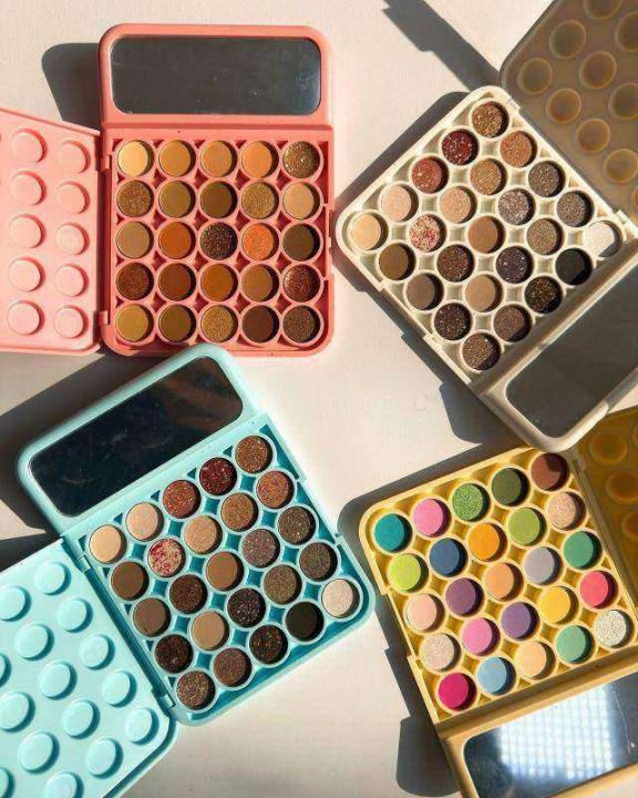 Paleta de sombras en forma de calculadora!