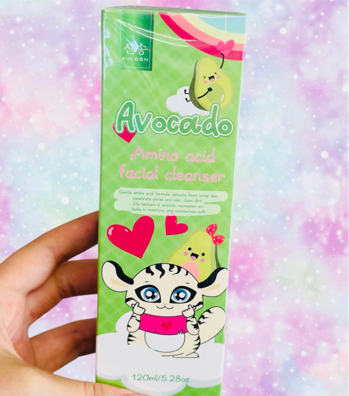 ✨ Limpiador Facial de Aguacate – Amino Acid ✨