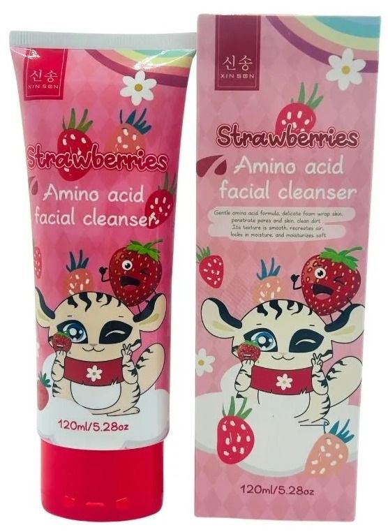✨ Strawberries Amino Acid Facial Cleanser ✨