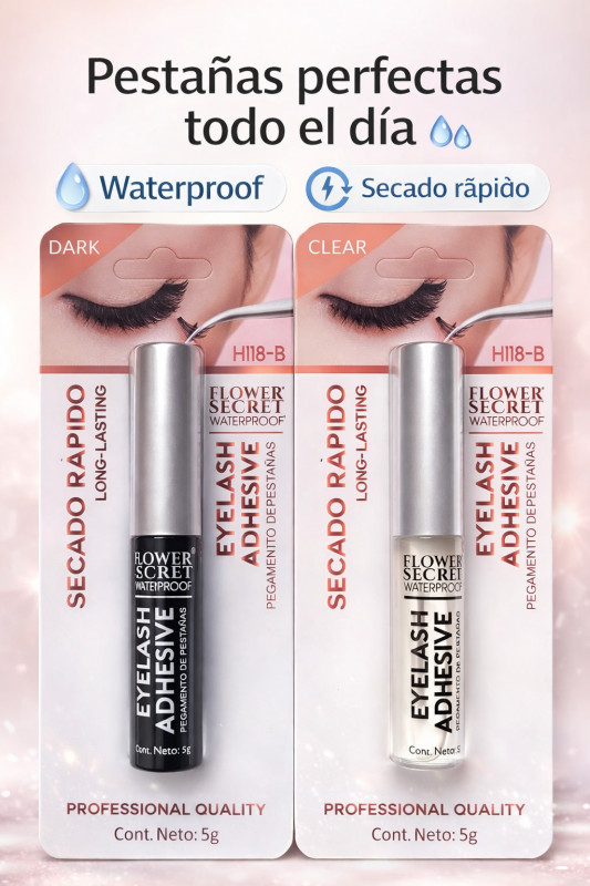 Pegamento para pestañas Waterproof