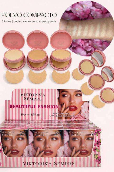 💄✨ Polvo Compacto VIKTORIS’A SEMPRE ✨💄