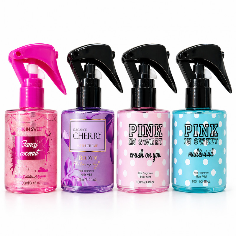 Bruma perfumada para cabello y cuerpo – Pink in Sweet