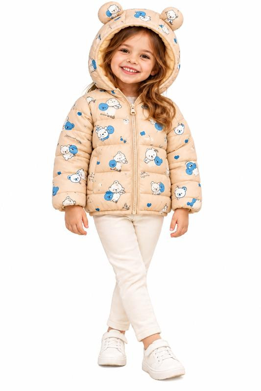 🧸 Chumpa infantil con capucha de orejitas