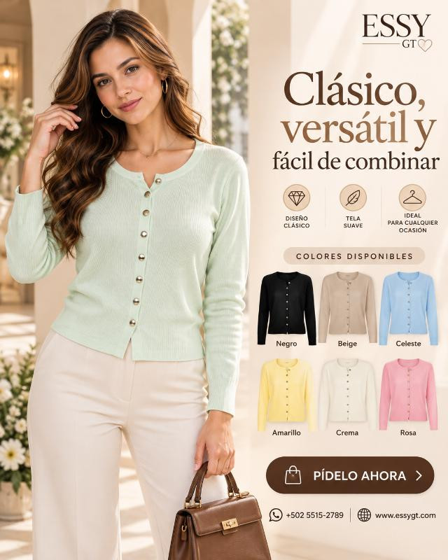 Cárdigan Clasico